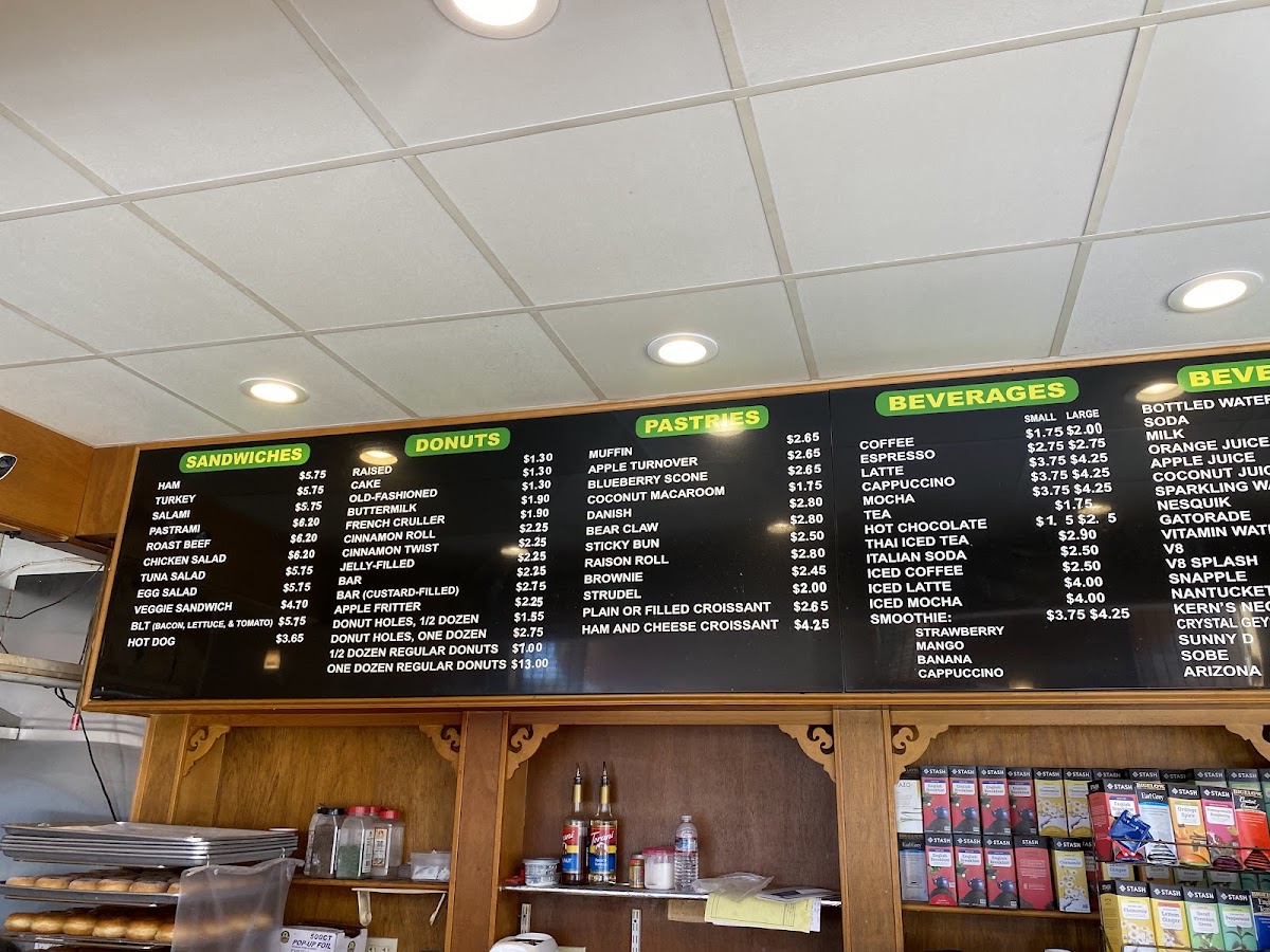 Happy Donuts Menu - Image 4